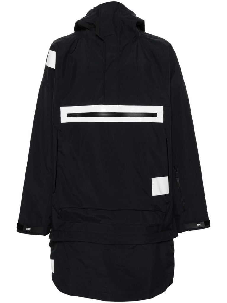 Black Axial Shell Snow Coat