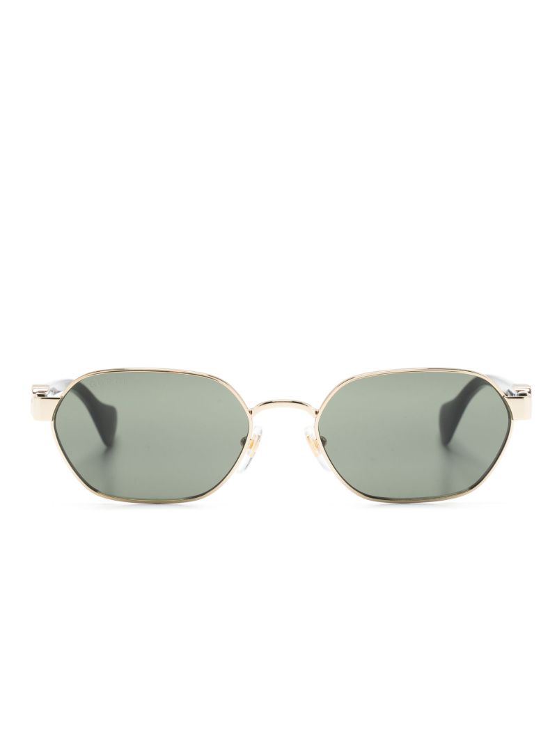 Mini Running Geometric-frame Sunglasses