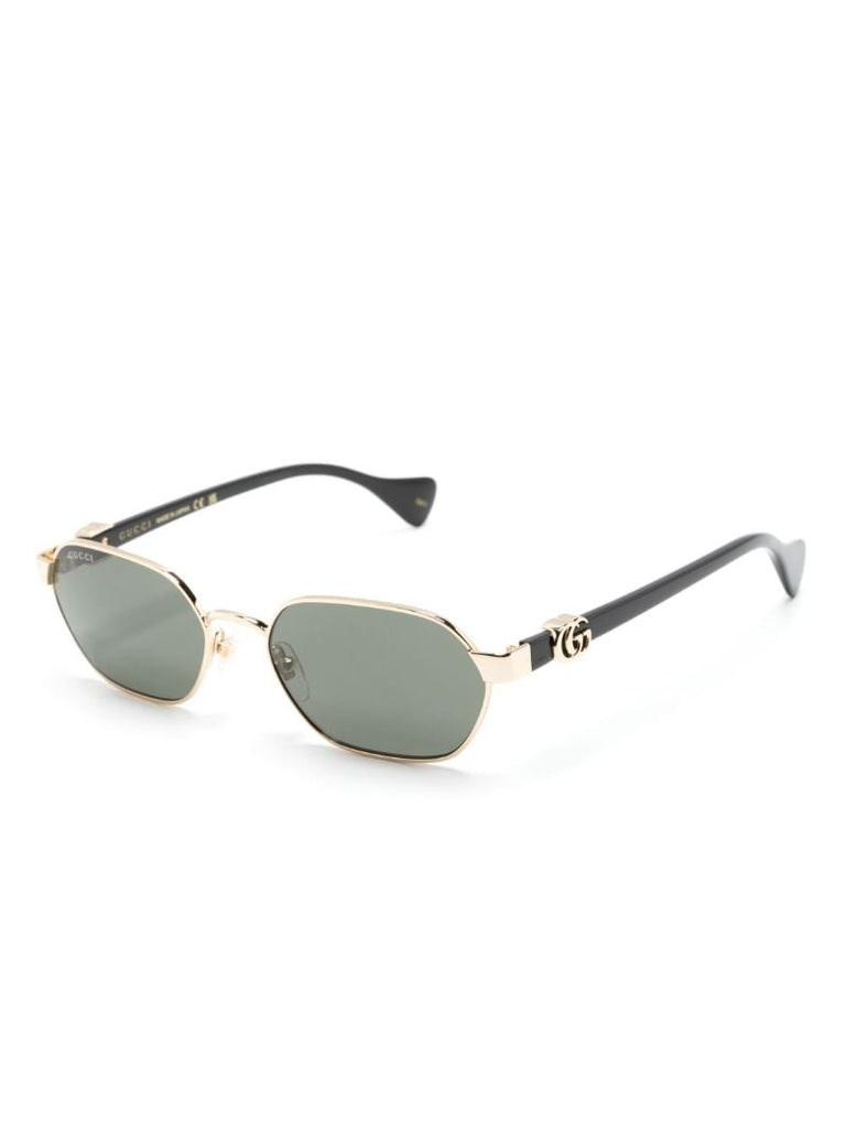 Mini Running Geometric-frame Sunglasses