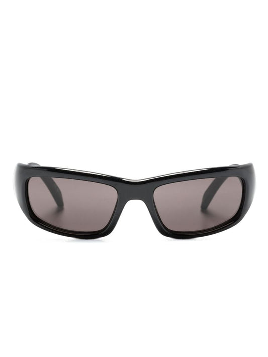 Black Hamptons Rectangle-frame Sunglasses