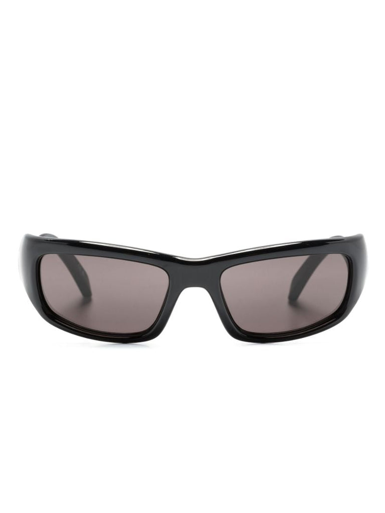 Black Hamptons Rectangle-frame Sunglasses