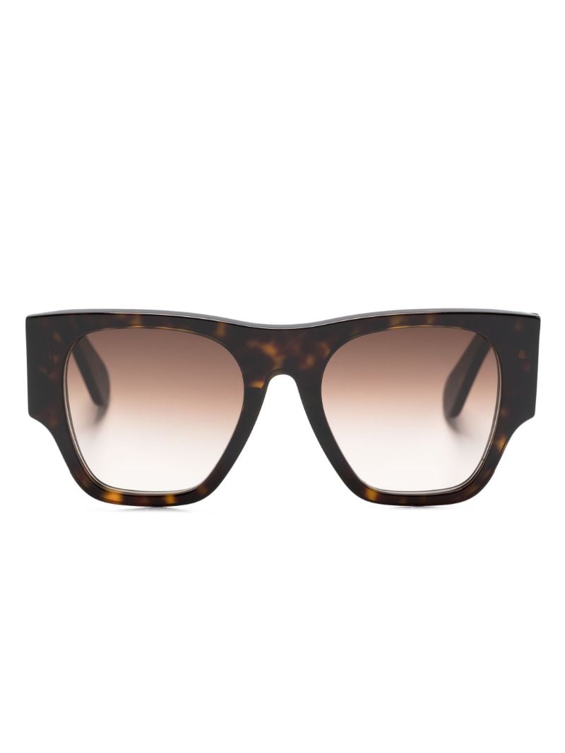 Brown Naomy Square-frame Sunglasses