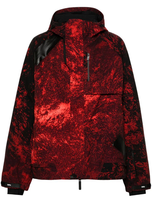 Red Axon Waterproof Ski Jacket