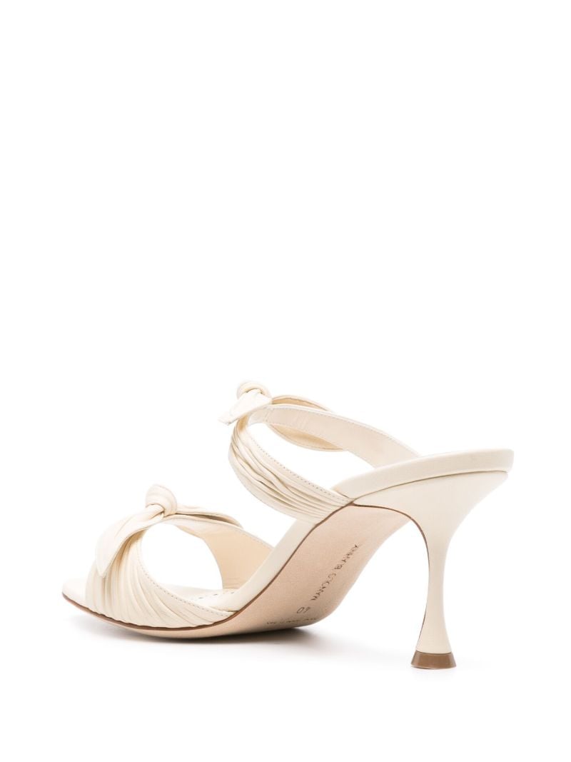 White Lollo 70mm Mules