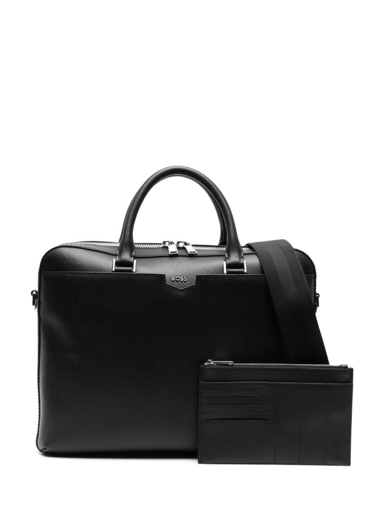 Black Leather Briefcase