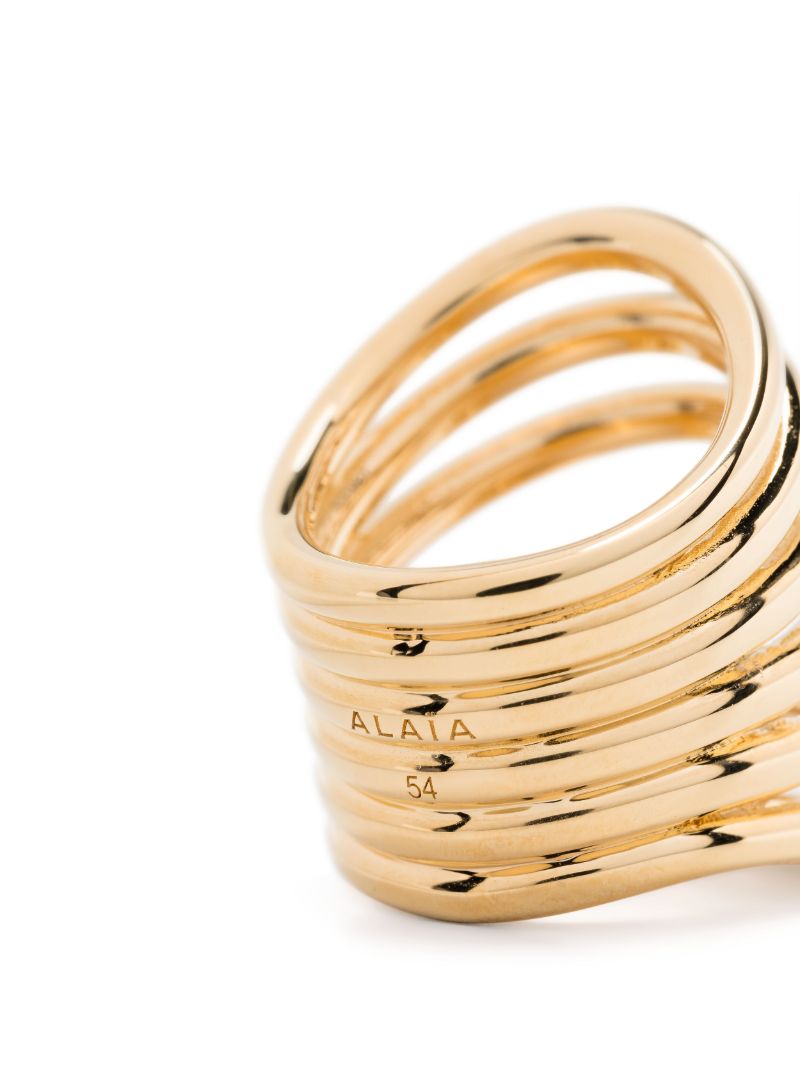 Gold-tone Big Loop Ring