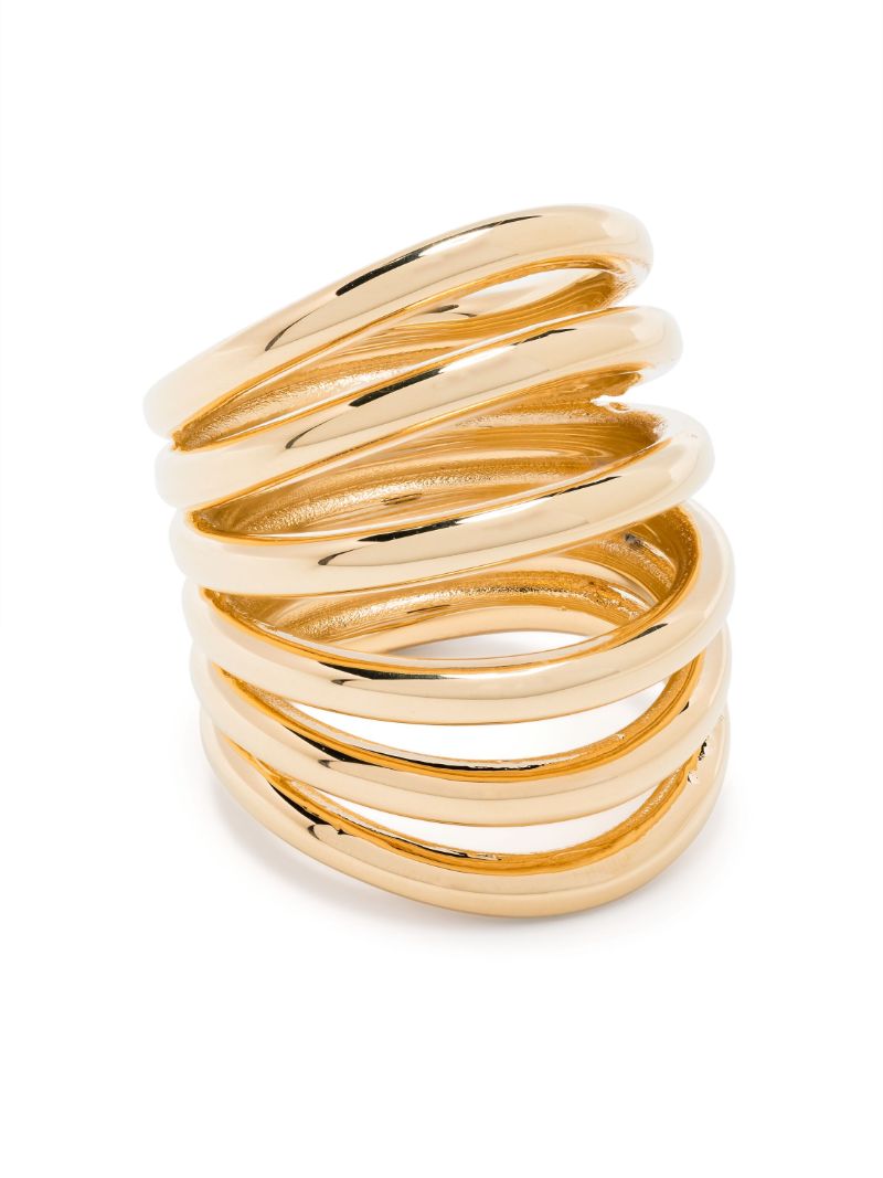 Gold-tone Big Loop Ring