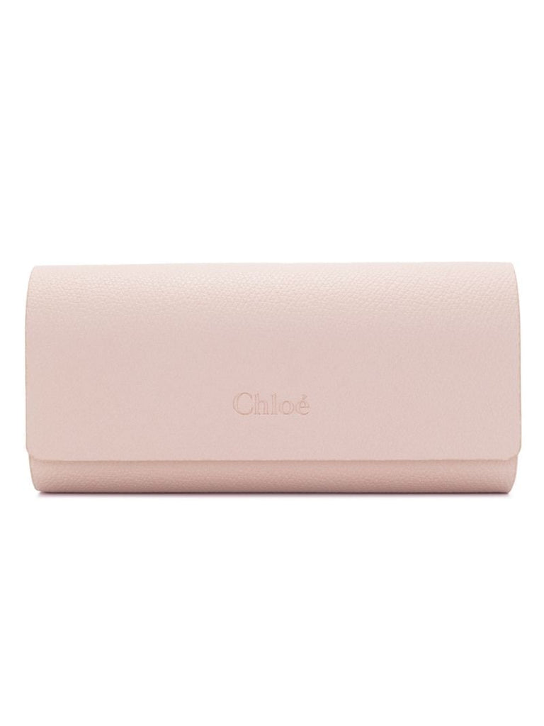 Pink Olivia Round-frame Sunglasses