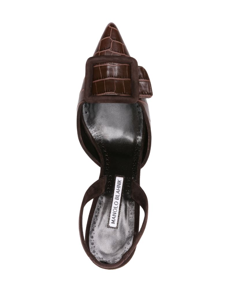 Brown Maysli 70mm Pumps