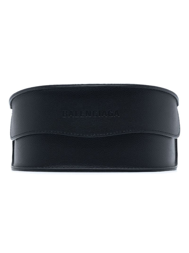 Black Dynamo Wrap Cat-eye Sunglasses