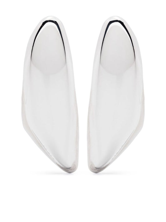 Silver-tone Bumpr Drop Earrings