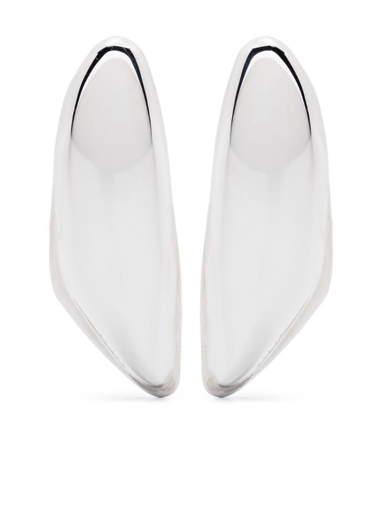 Silver-tone Bumpr Drop Earrings
