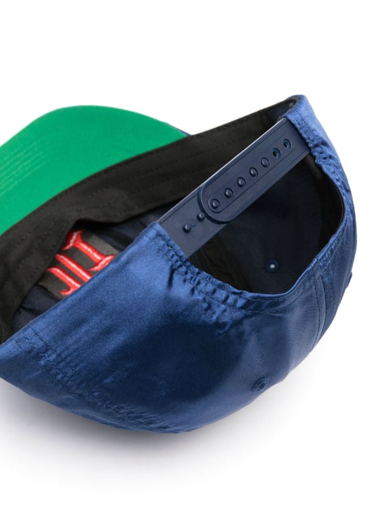 Blue Team Satin Cap