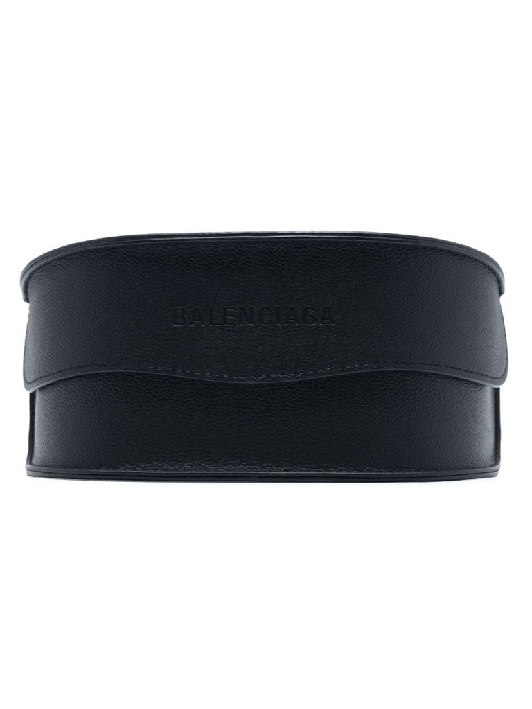 Black Dynamo Wrap Cat-eye Sunglasses