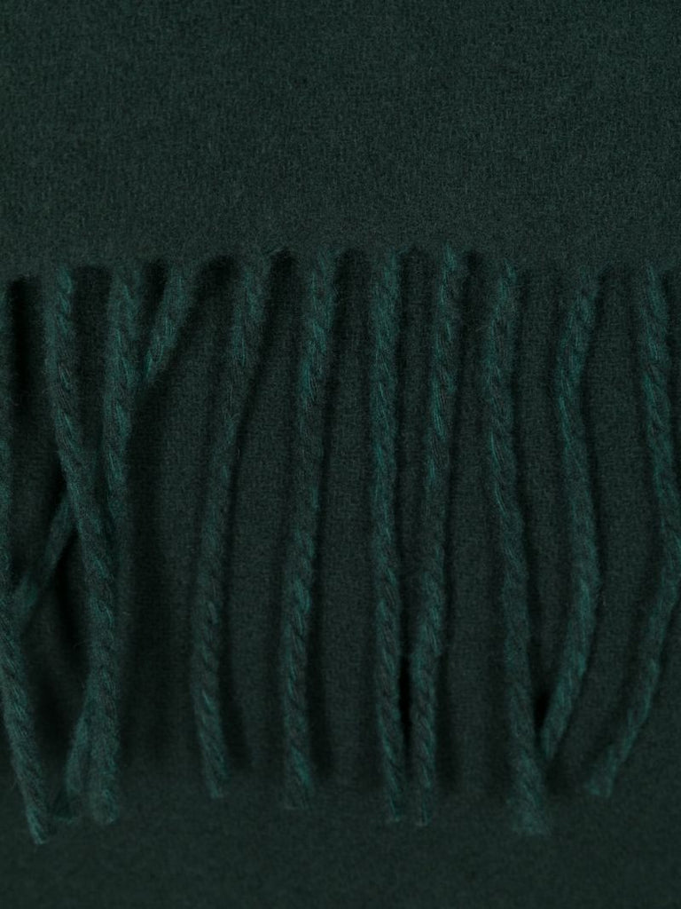 Green L'echarpe Logo-jacquard Scarf