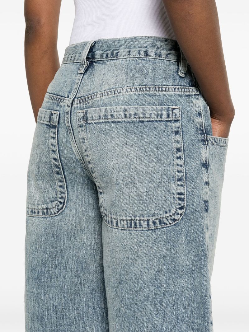 Blue Skater Denim Shorts