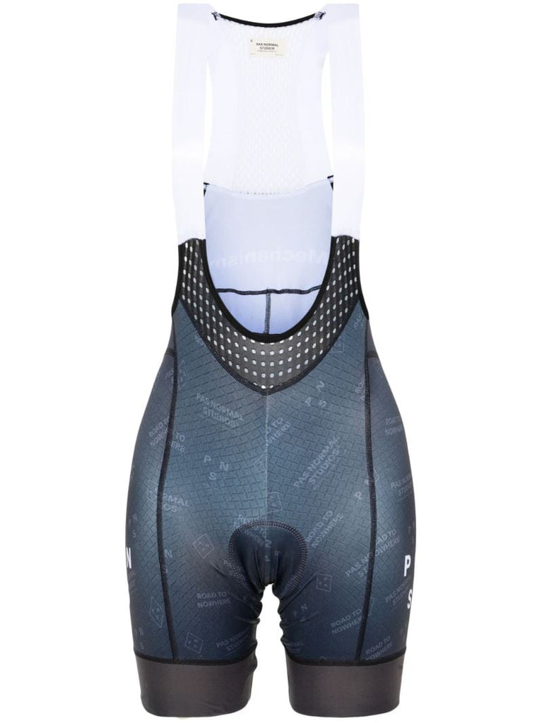 Black Mechanism Cycling Bib Shorts
