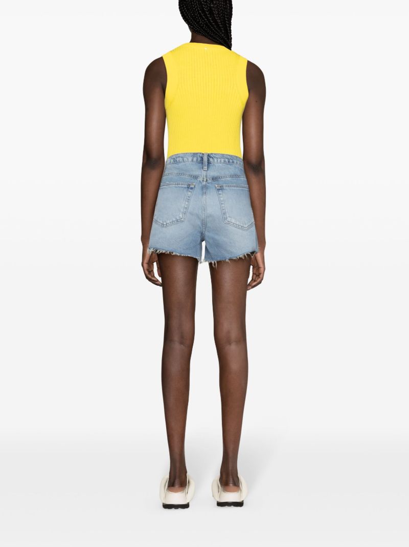 Blue Le Brigette Denim Shorts