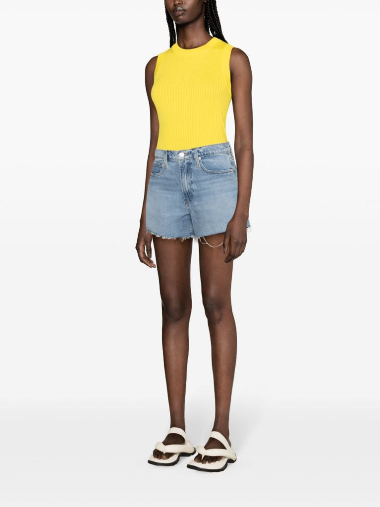 Blue Le Brigette Denim Shorts