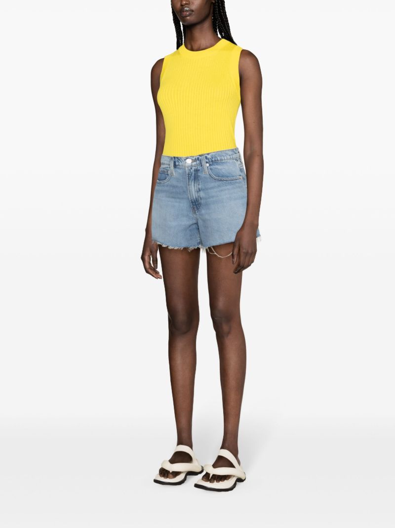 Blue Le Brigette Denim Shorts