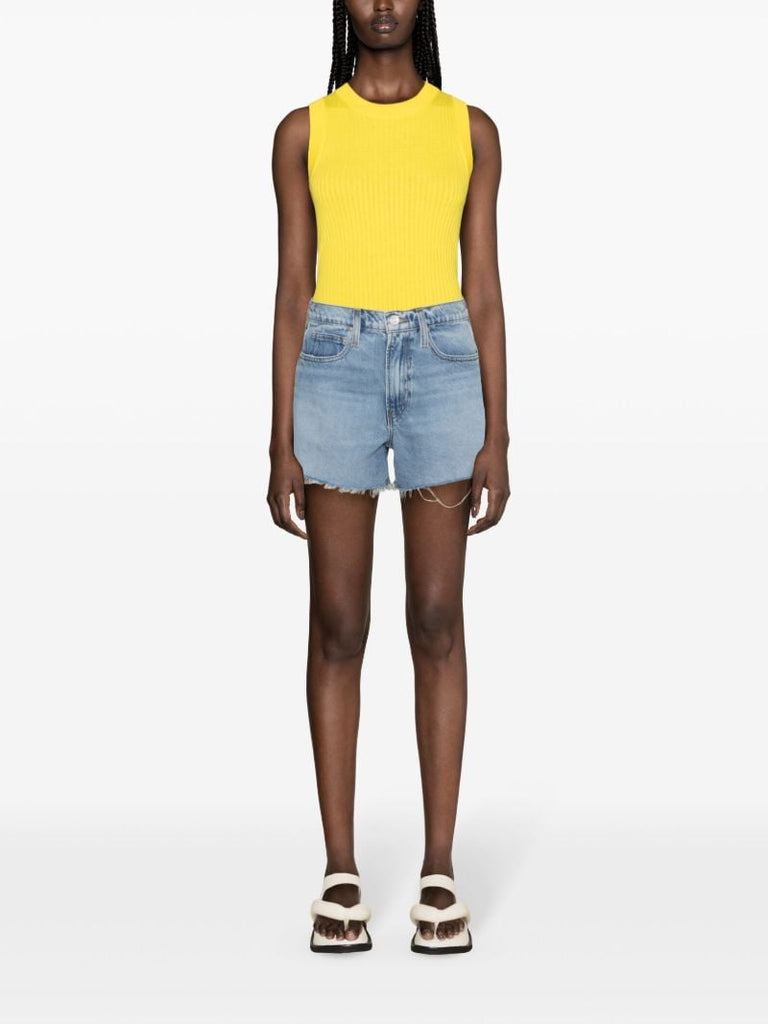 Blue Le Brigette Denim Shorts