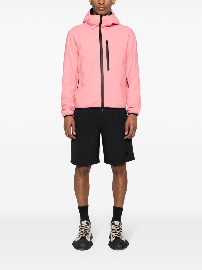 Pink Lausfer Short Down Jacket