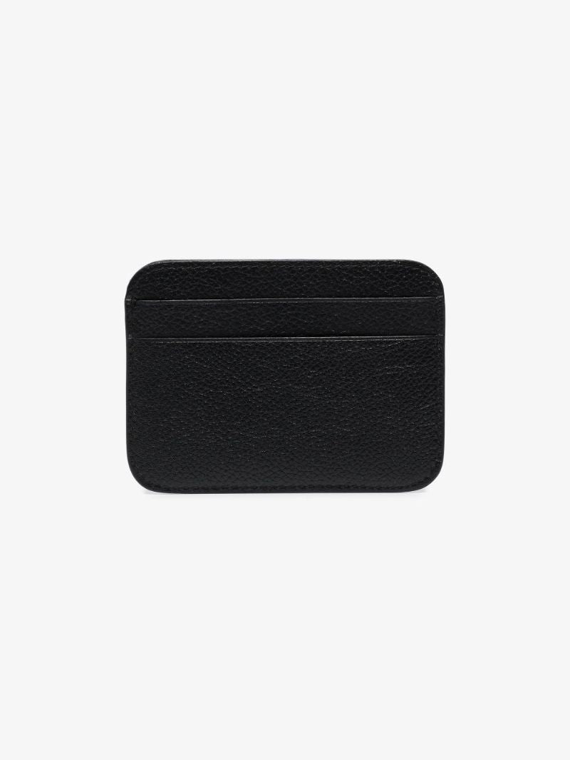 Black Cash Leather Card Holder