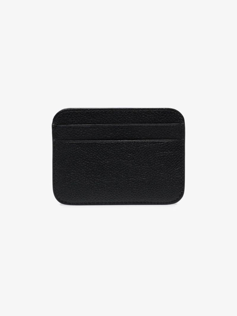 Black Cash Leather Card Holder