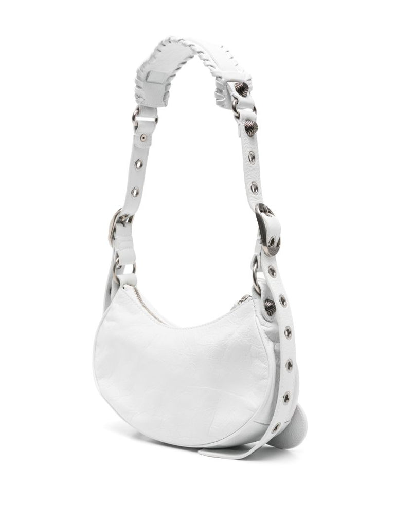 White Le Cagole Xs Shoulder Bag