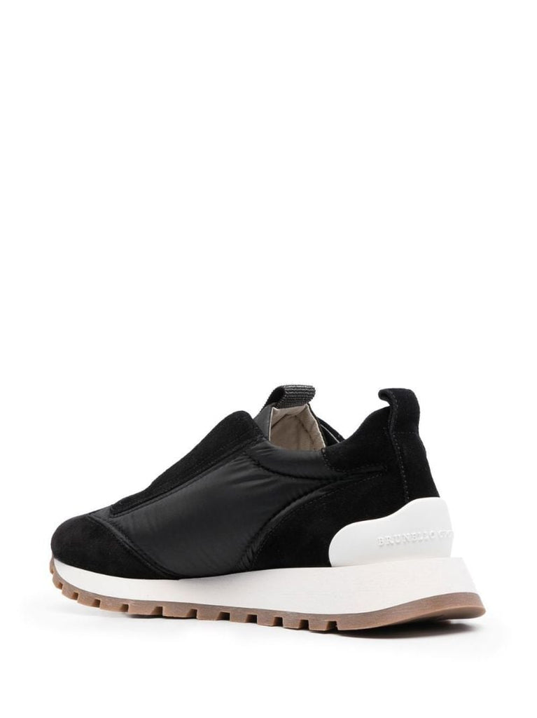 Black Monili Slip-on Sneakers
