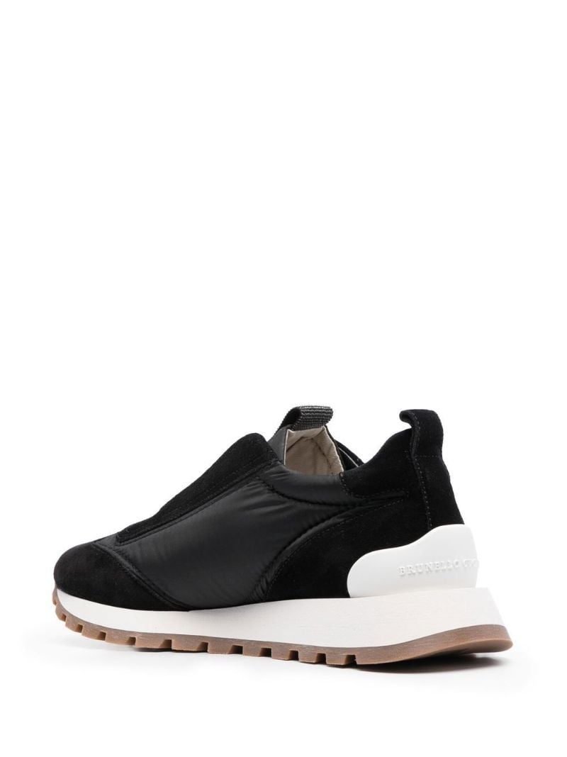 Black Monili Slip-on Sneakers