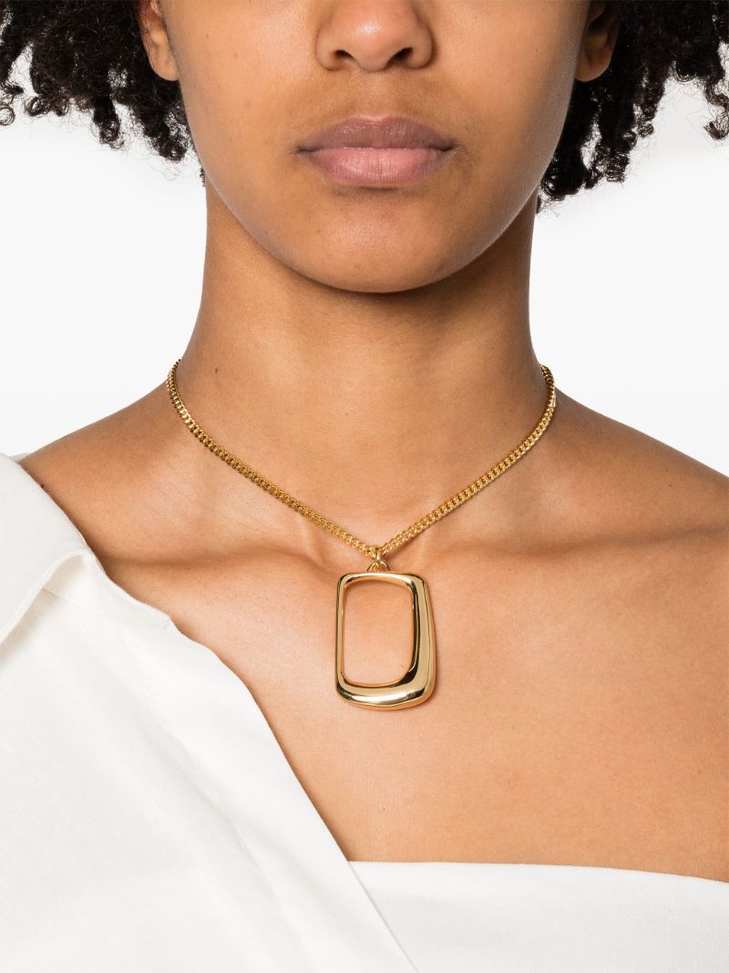 Gold-tone Le Collier Ovalo Necklace