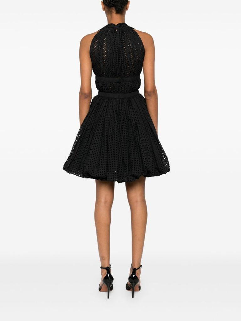 Black Cut-out Mini Dress