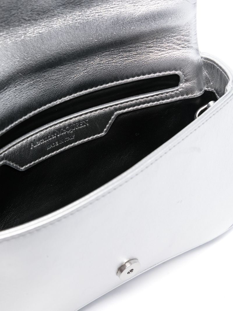 Silver-tone Mini the Seal Shoulder Bag