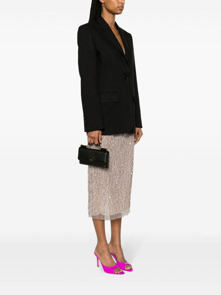 Black Sicily Mini Clutch Bag