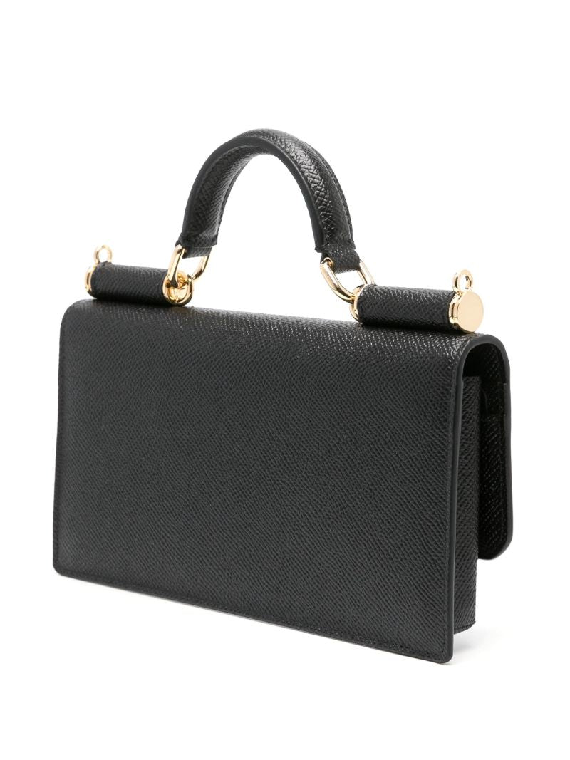 Black Sicily Mini Clutch Bag