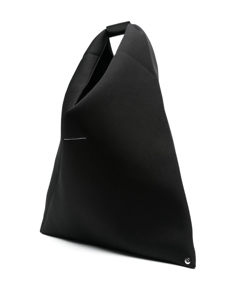 Black Leather Tote Bag
