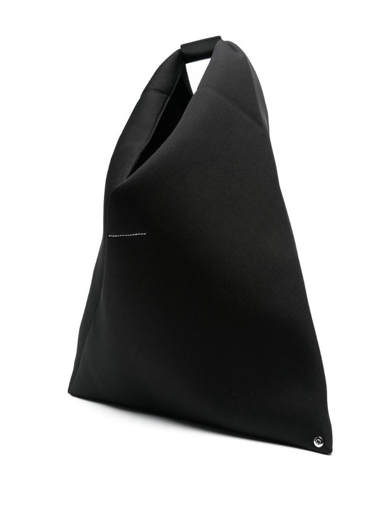 Black Leather Tote Bag