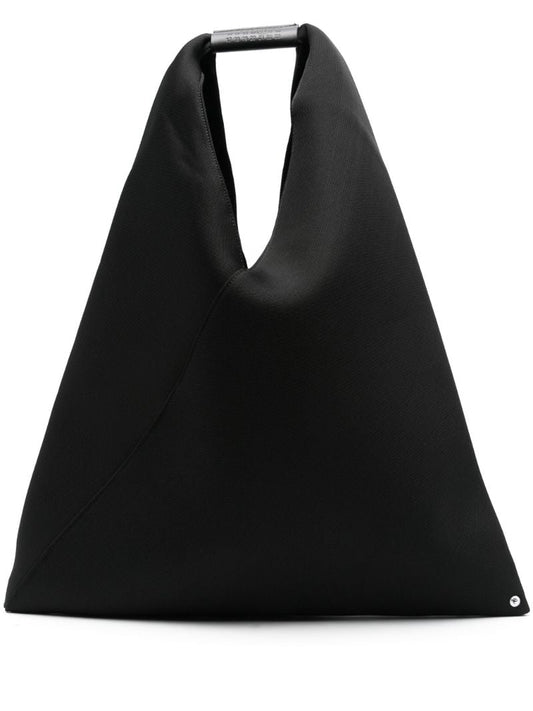 Black Leather Tote Bag