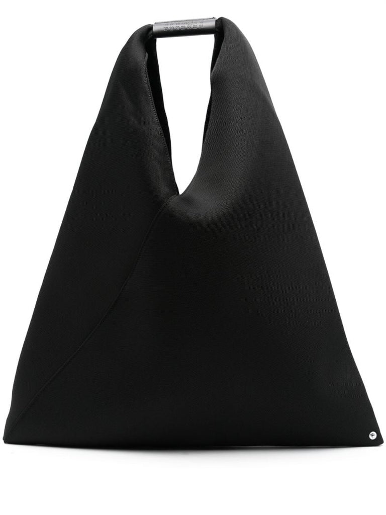 Black Leather Tote Bag