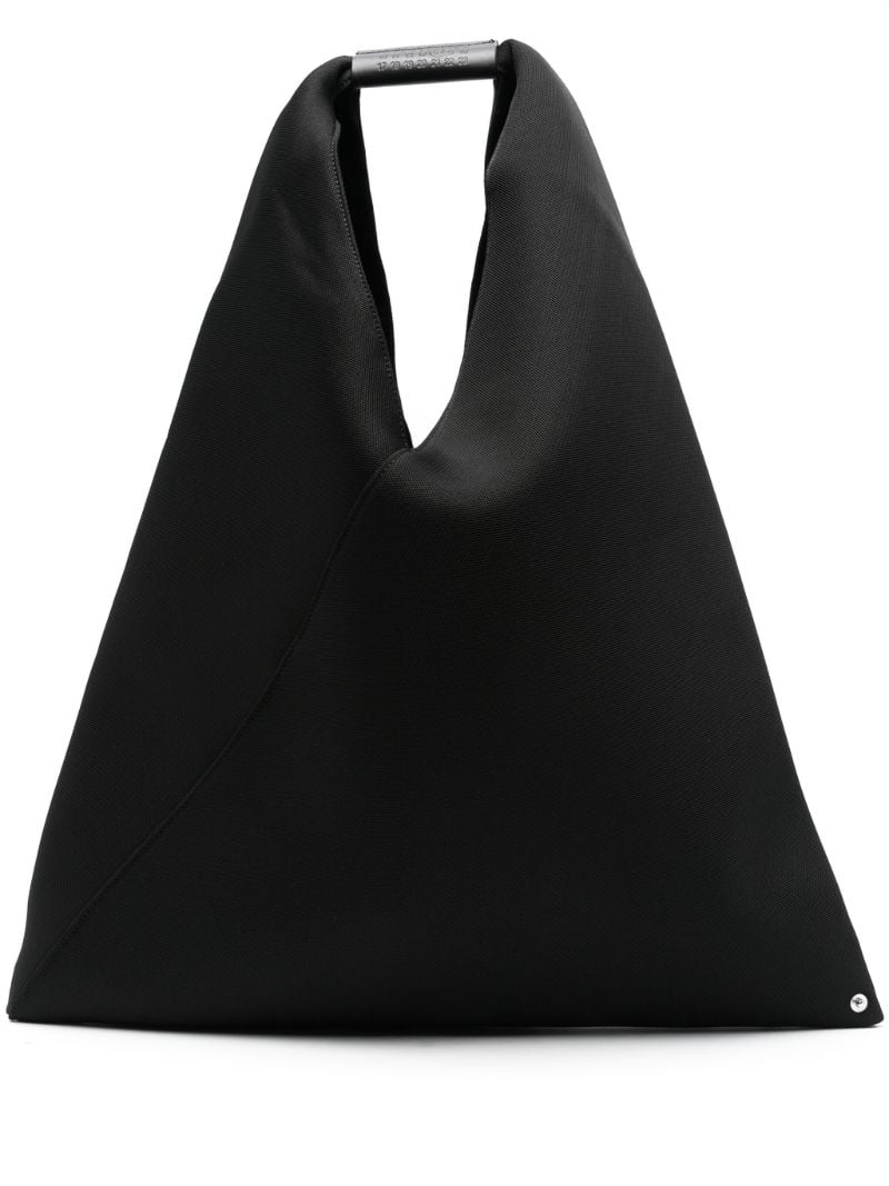 Black Leather Tote Bag