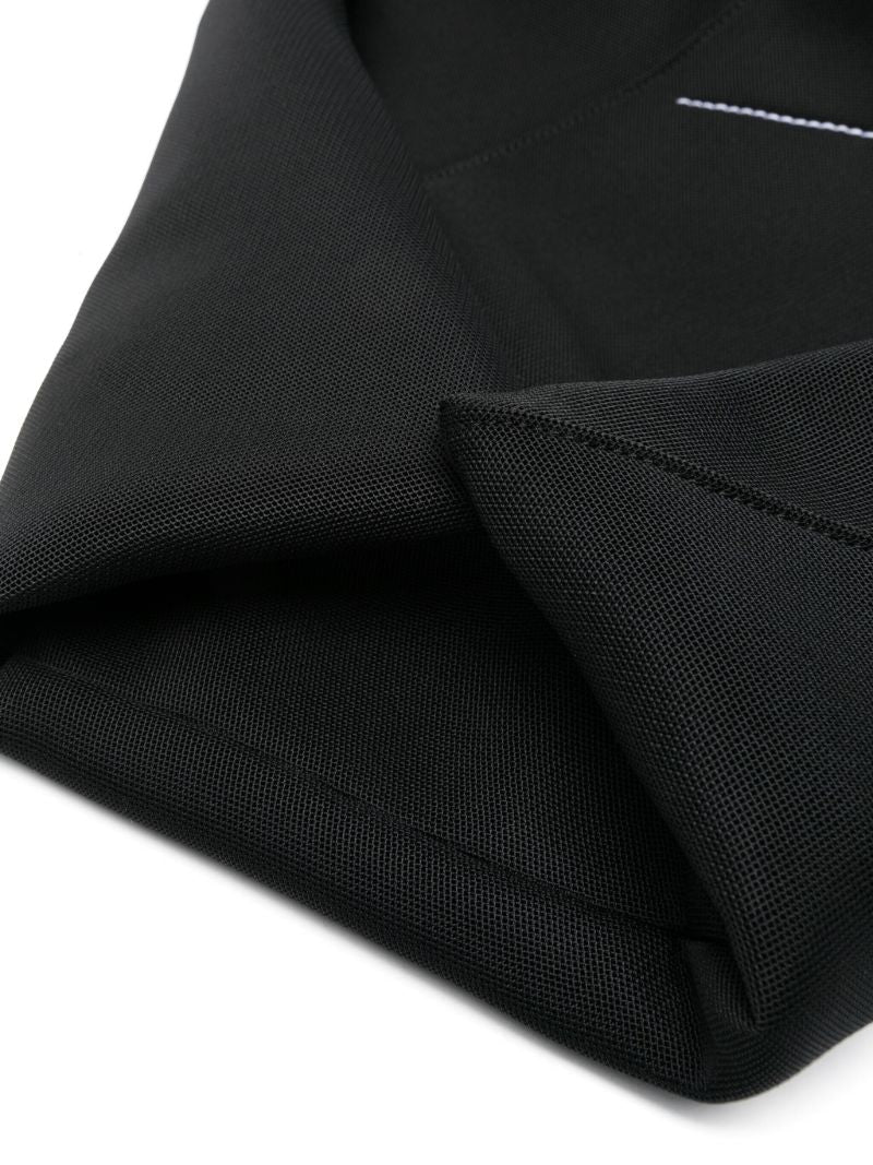 Black Leather Tote Bag