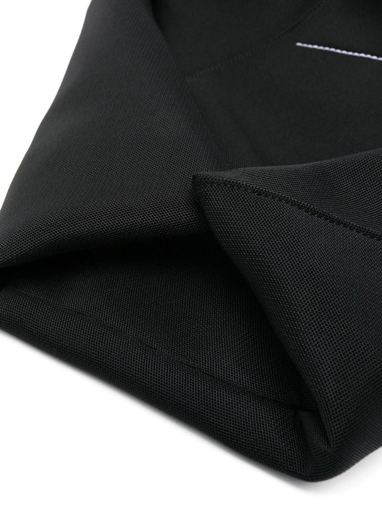 Black Leather Tote Bag