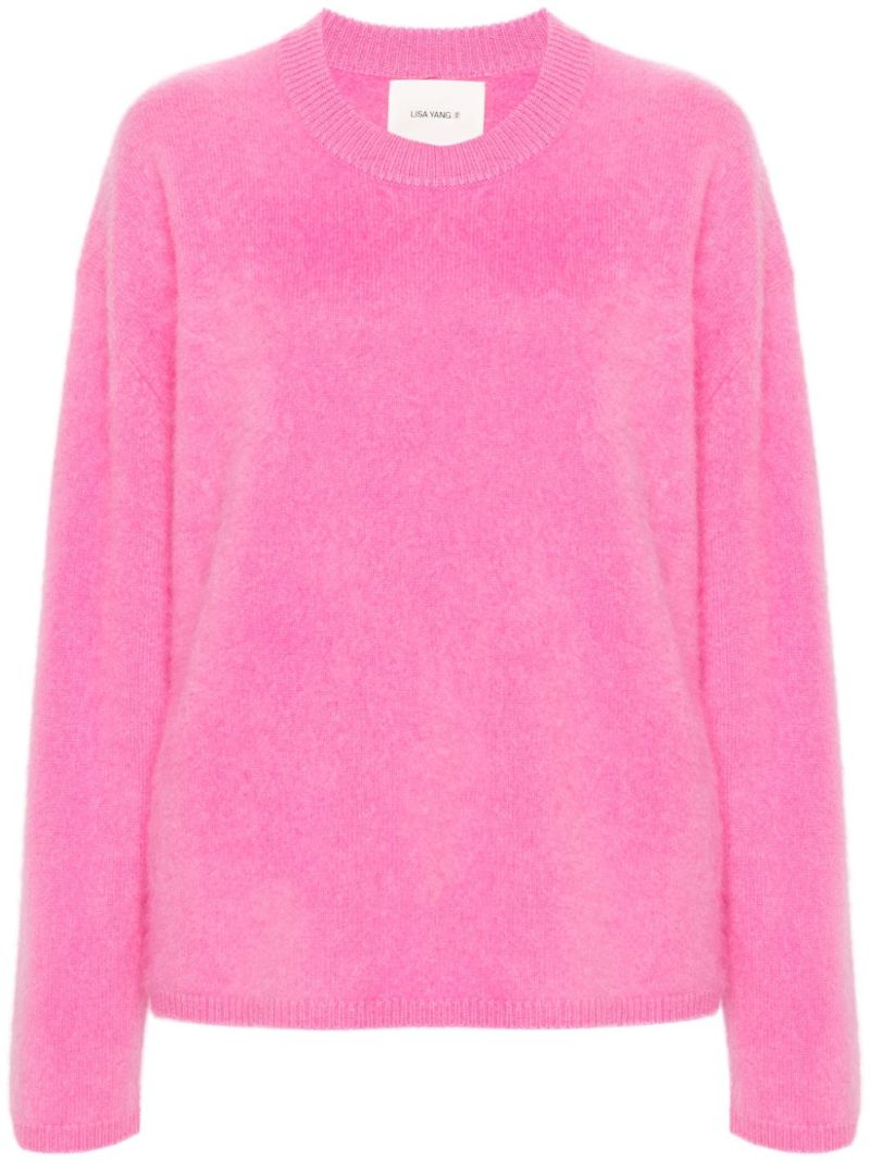 Pink Natalia Cashmere Sweater