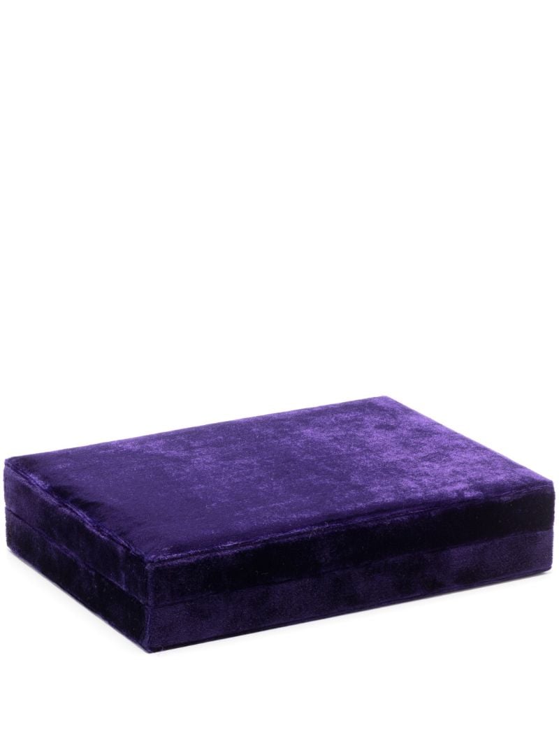 Purple Tresor Velvet Jewellery Box