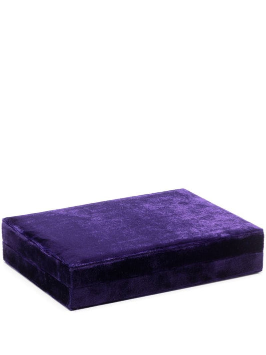 Purple Tresor Velvet Jewellery Box