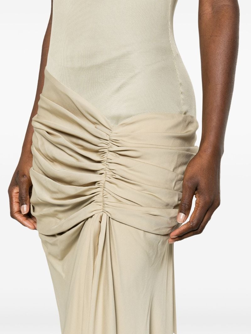 Neural Fusion Ruched Maxi Dress