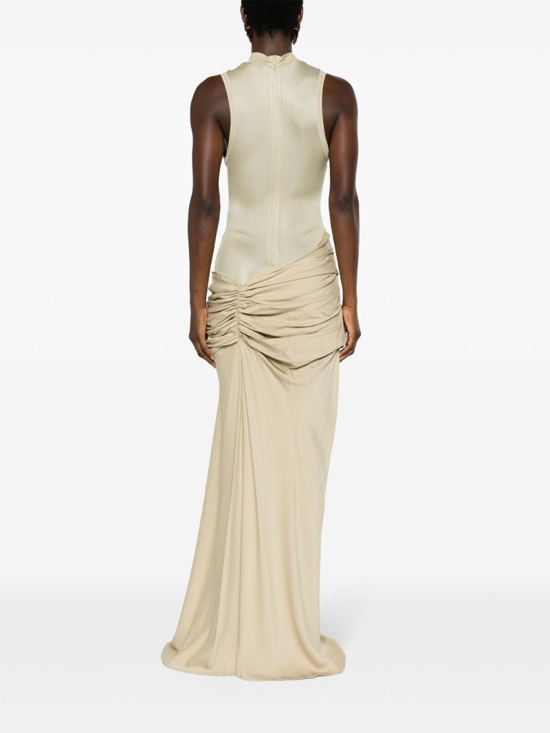 Neural Fusion Ruched Maxi Dress