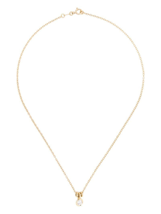 18k Yellow Gold Diamond Necklace