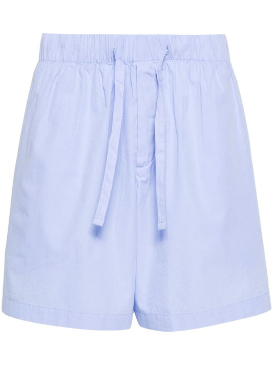 Blue Organic Cotton Pyjama Shorts